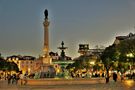 Rossio at dusk de J Oscar Sierra Echo