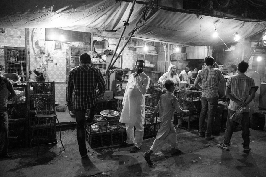Old Dehli Night Market by Saxonian Mosquito 