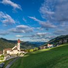 1300 Meter hoch morgens beim Sonnenaufgang 