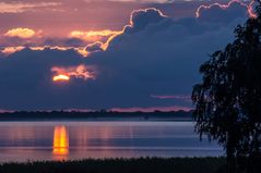 13.07.16 Sonnenuntergang am Achterwasser 3 groß