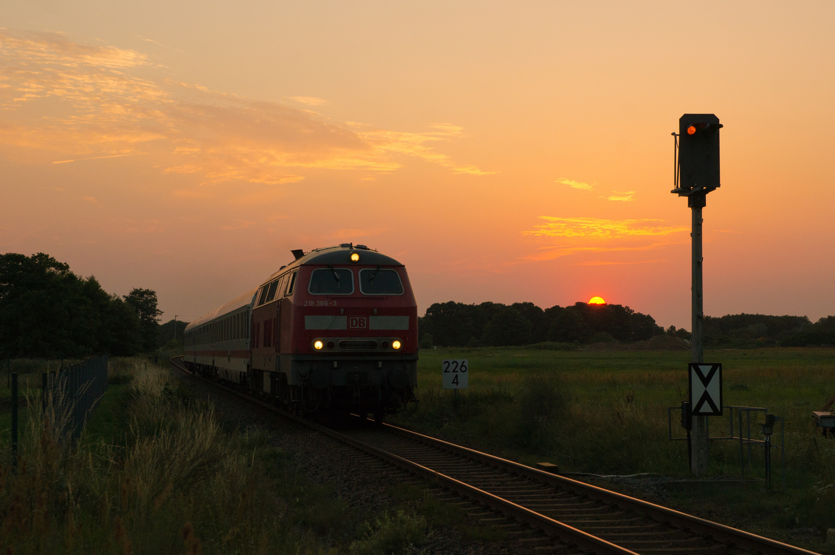 13.08.15 218 366 mit IC nach Heringsdorf 