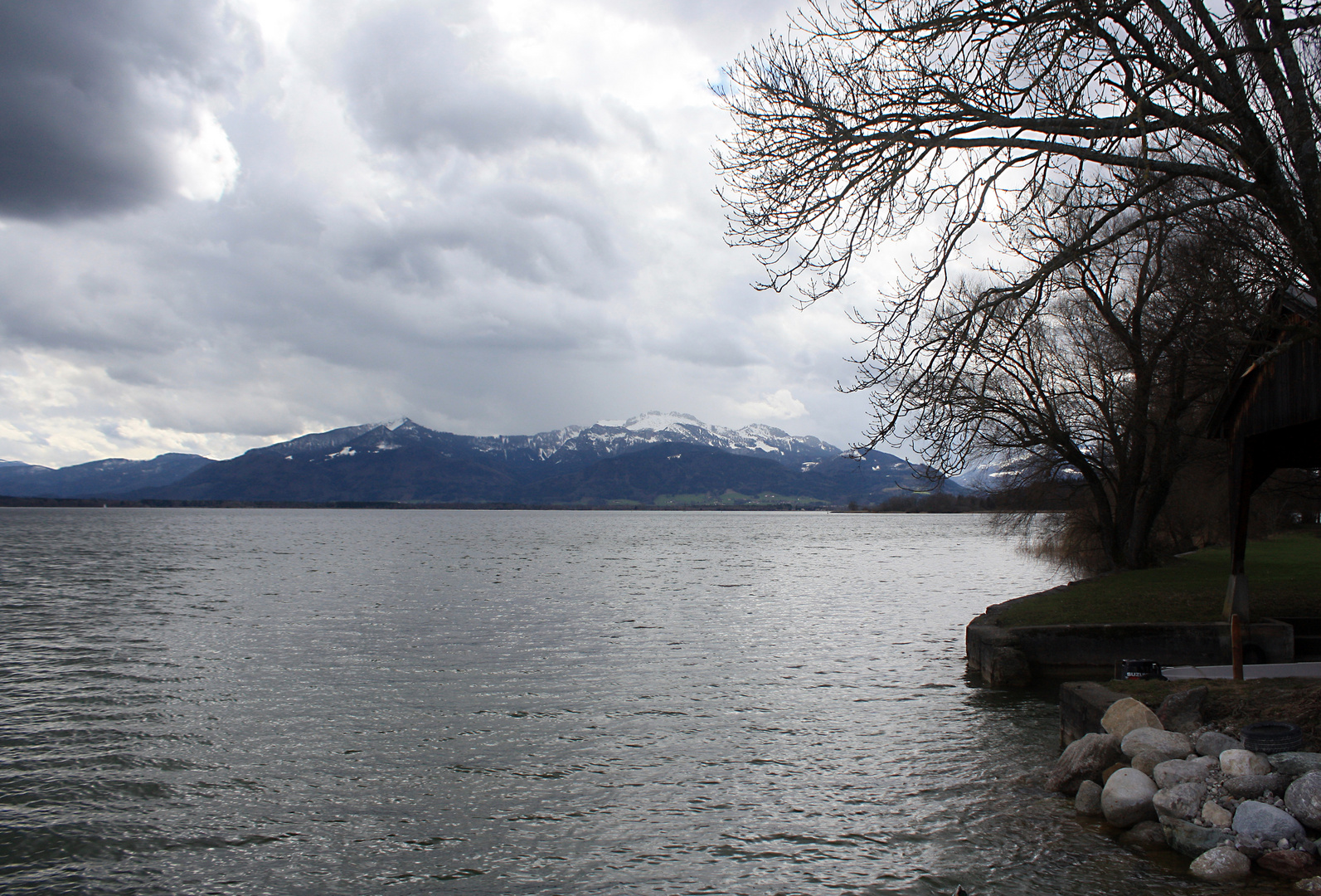 13.4.2013 von der Fraueninsel aus gesehen