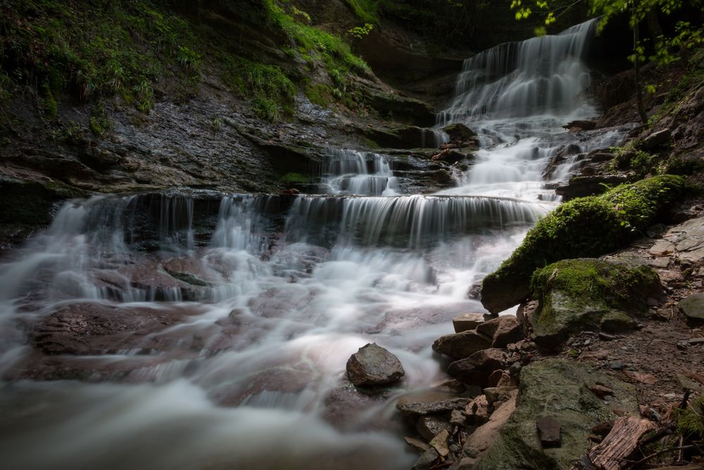 Hinterer Wasserfall  von Sabrina L. Hirsch