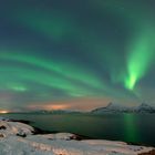 1380L+82L Tysfjord Norwegen Panorama Nordlicht