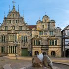 1380TZ Rinteln Ratskeller historisches Rathaus am Marktplatz