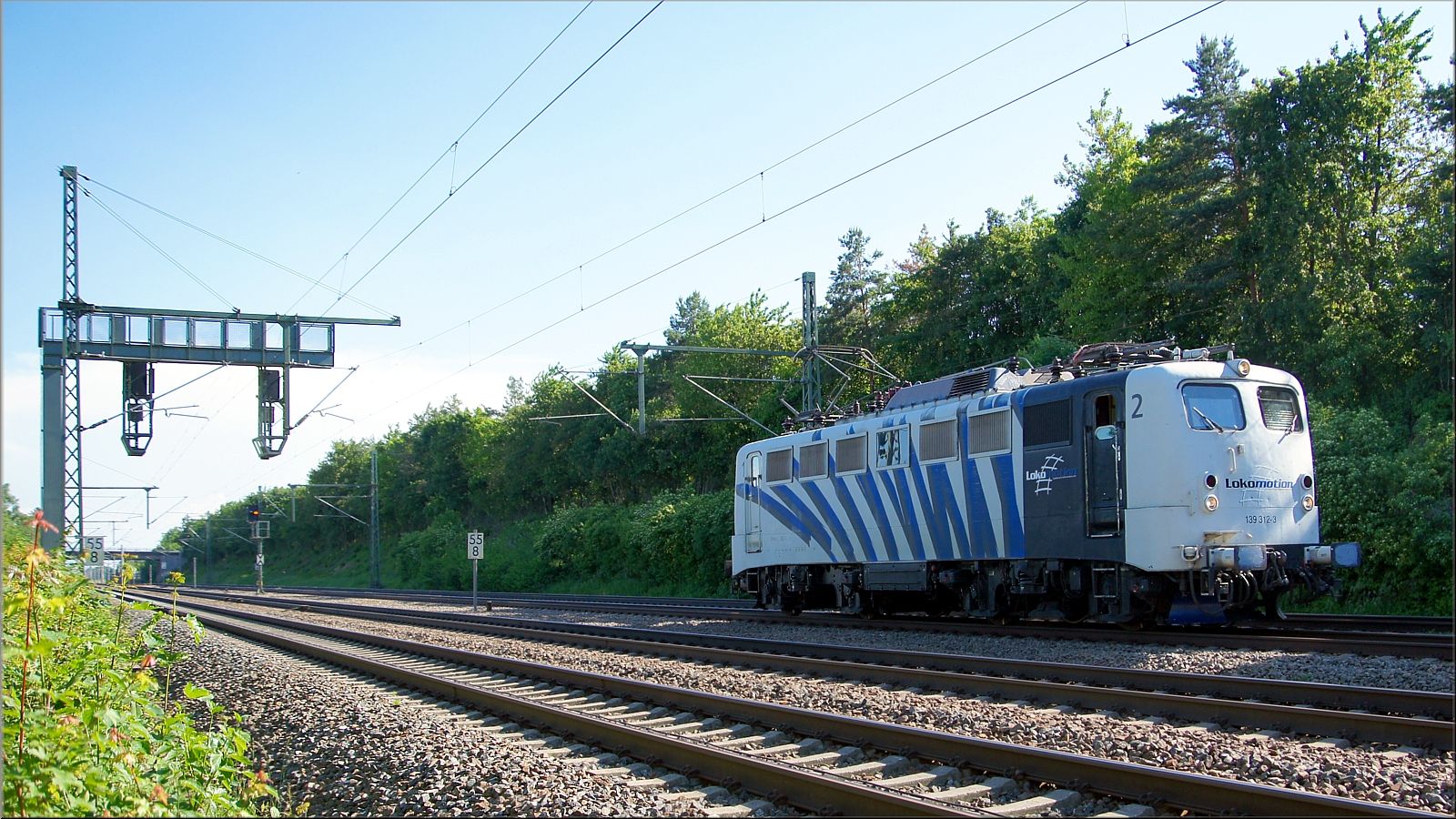 139 312-3 Lokomotion am 05 Juni 2016 in Hochzoll Augsburg