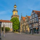 1395TZ Rinteln Ratskeller und Kirche am Marktplatz