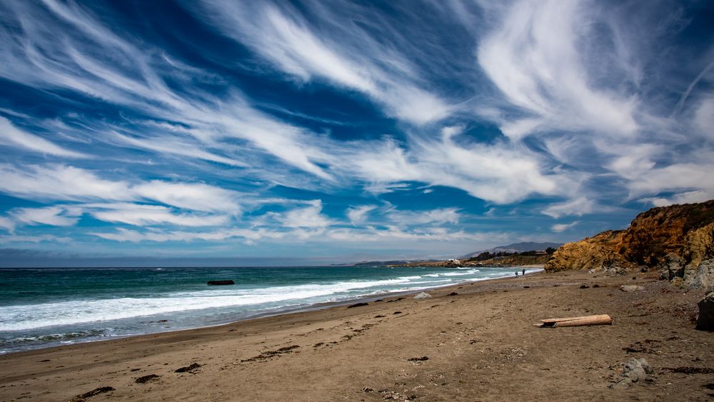 Küste in Californien von Harald Pippert