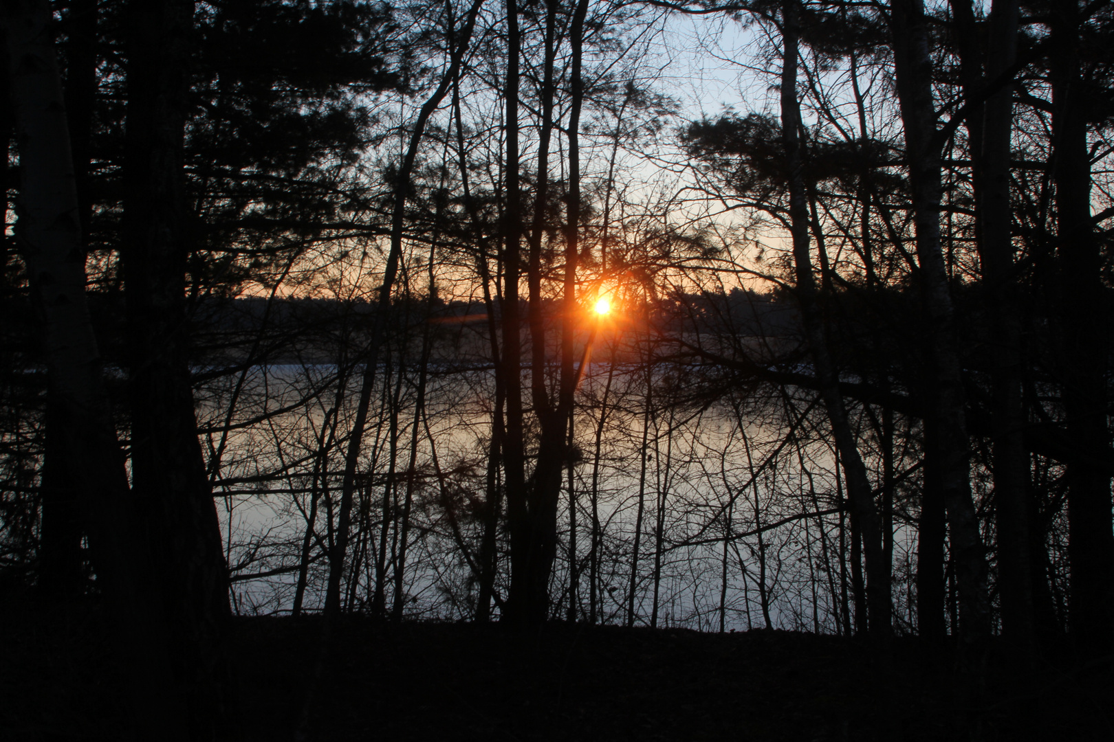 -14 Grad Sonnenaufgang