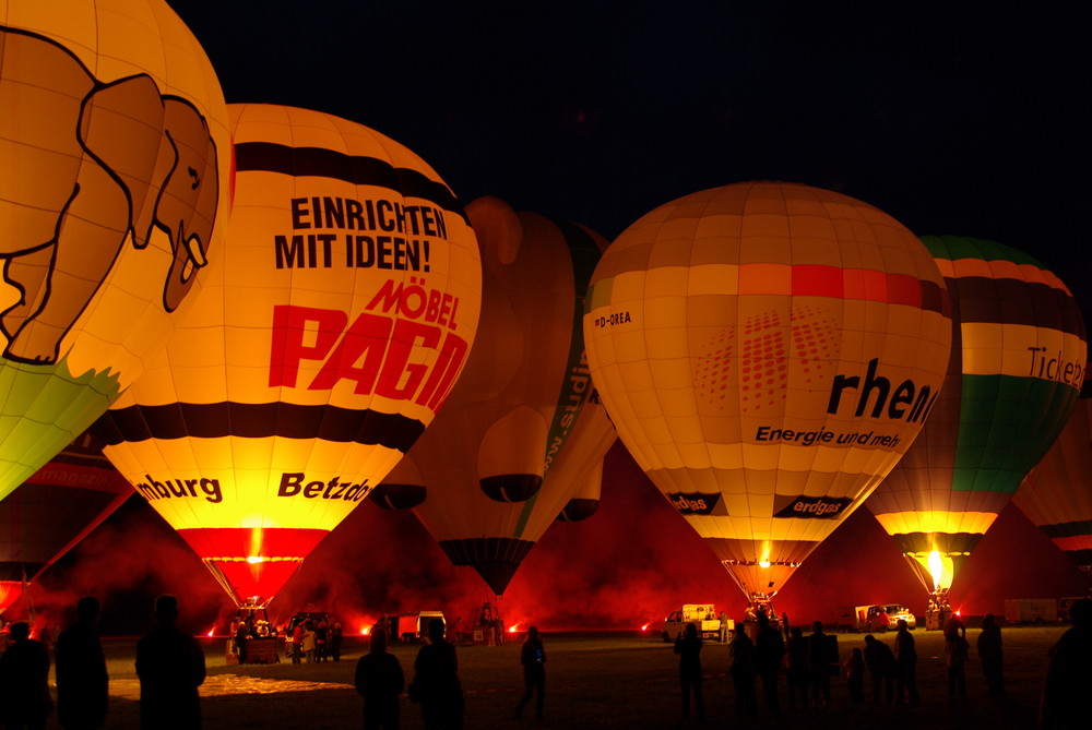 14. Treffen der Heißluftballone in Eitorf/Sieg