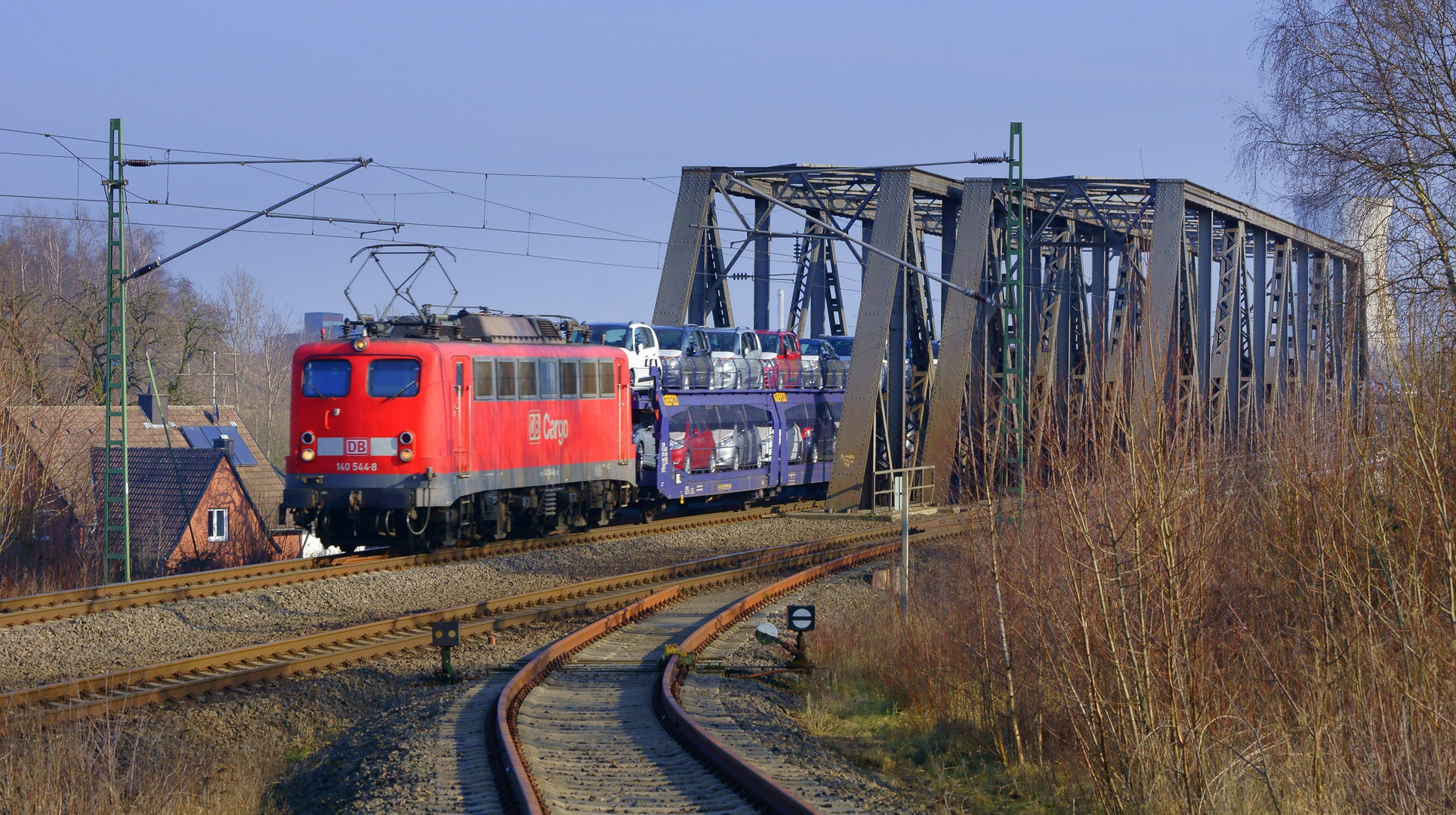 140 544-8 mit Autotransporter