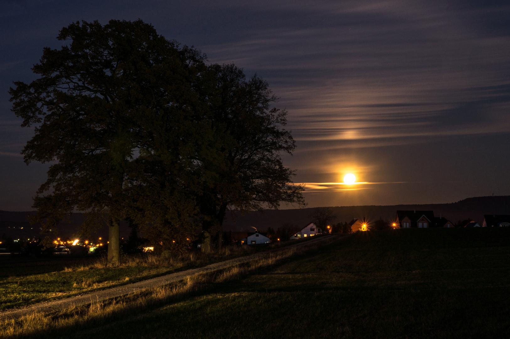 14.11.16 Super Mond über Pautzfeld/ Oberfranken Lkr. Forchheim