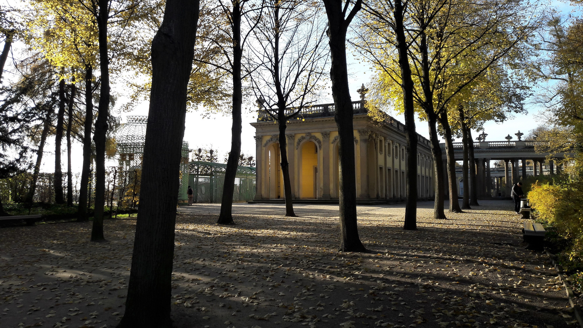 14.11.2019  Potsdam : Schloss Sanssouci  erreicht