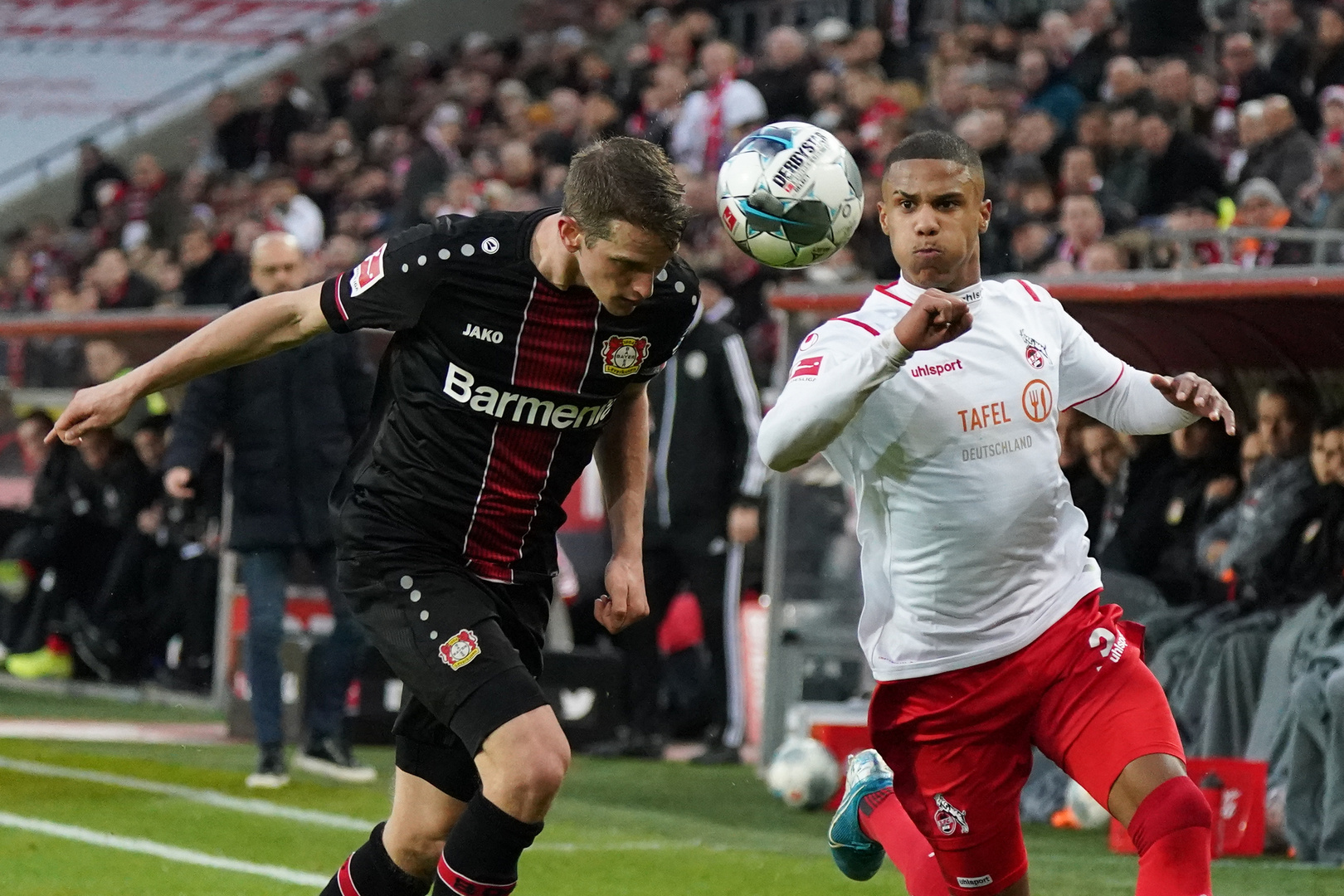 14.12.2019, RheinEnergieStadion, Koeln, GER, 1. FBL, 1.FC Koeln vs. Bayer 04 Leverkusen,