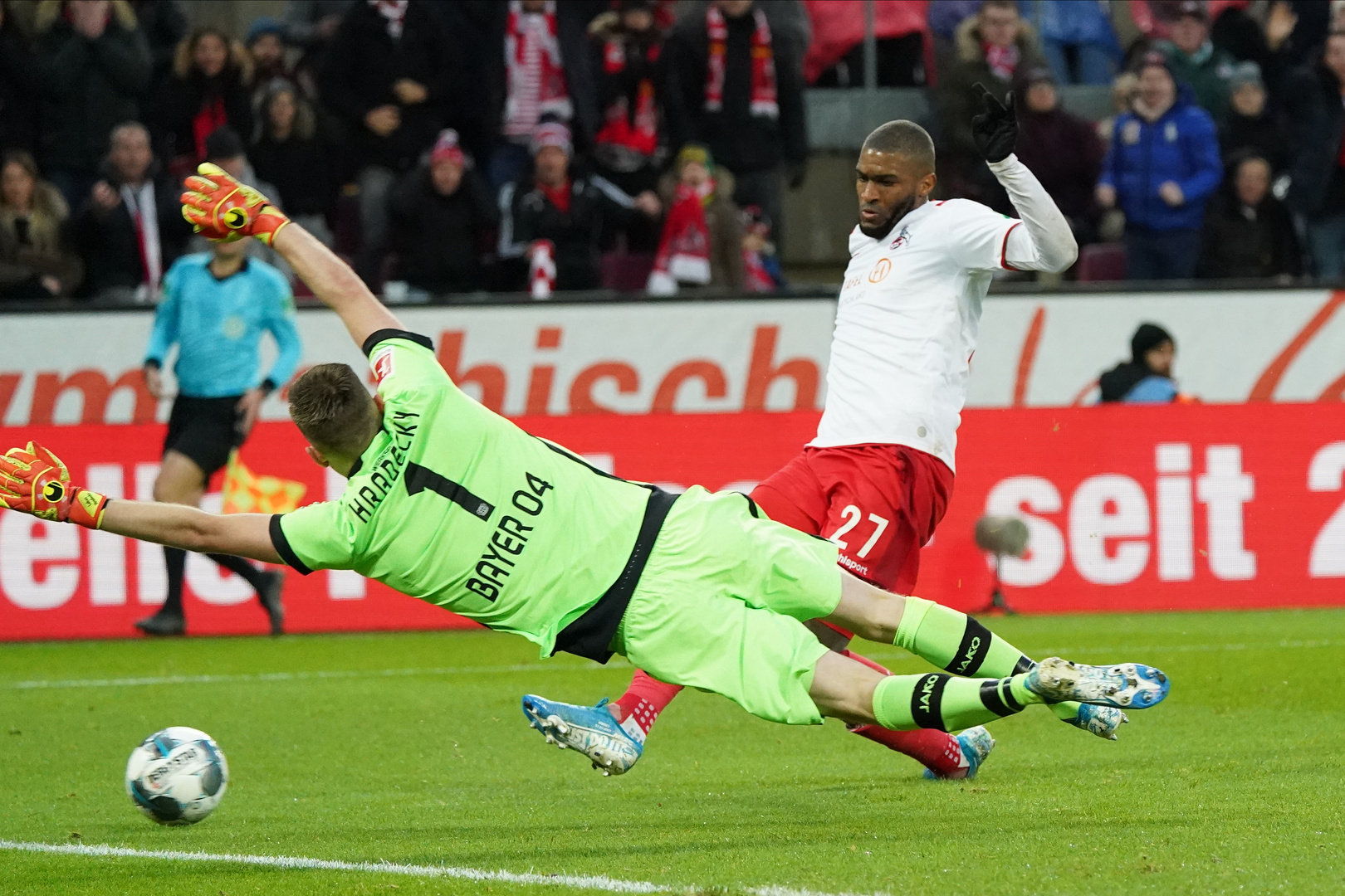 14.12.2019, RheinEnergieStadion, Koeln, GER, 1. FBL, 1.FC Koeln vs. Bayer 04 Leverkusen,