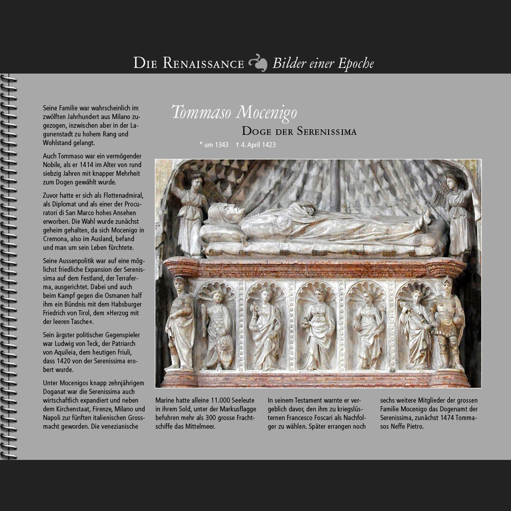 1414 • Tommaso Mocenigo | Doge der Serenissima