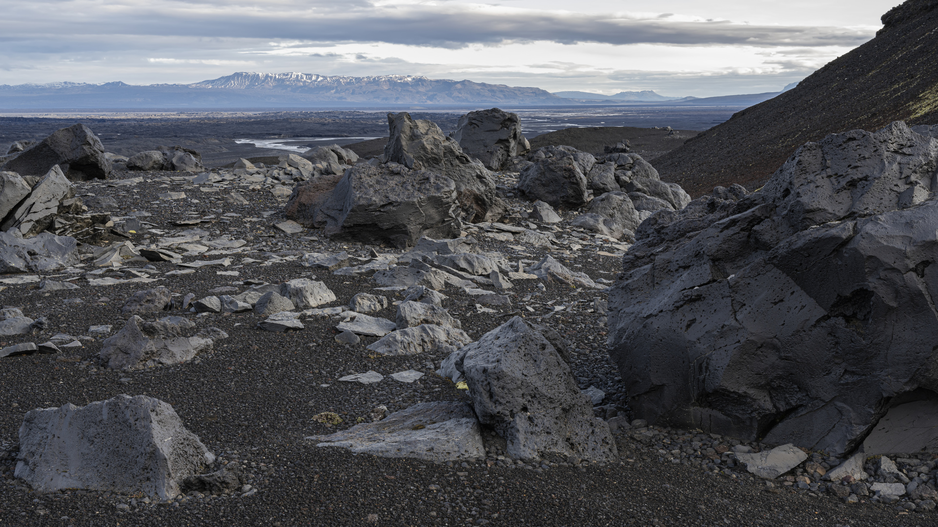 1418 Sanderebene der Jökulsá á Fjöllum Foto & Bild world