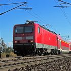 143 141 mit Doppelstockwagen auf dem Weg nach Wiesbaden