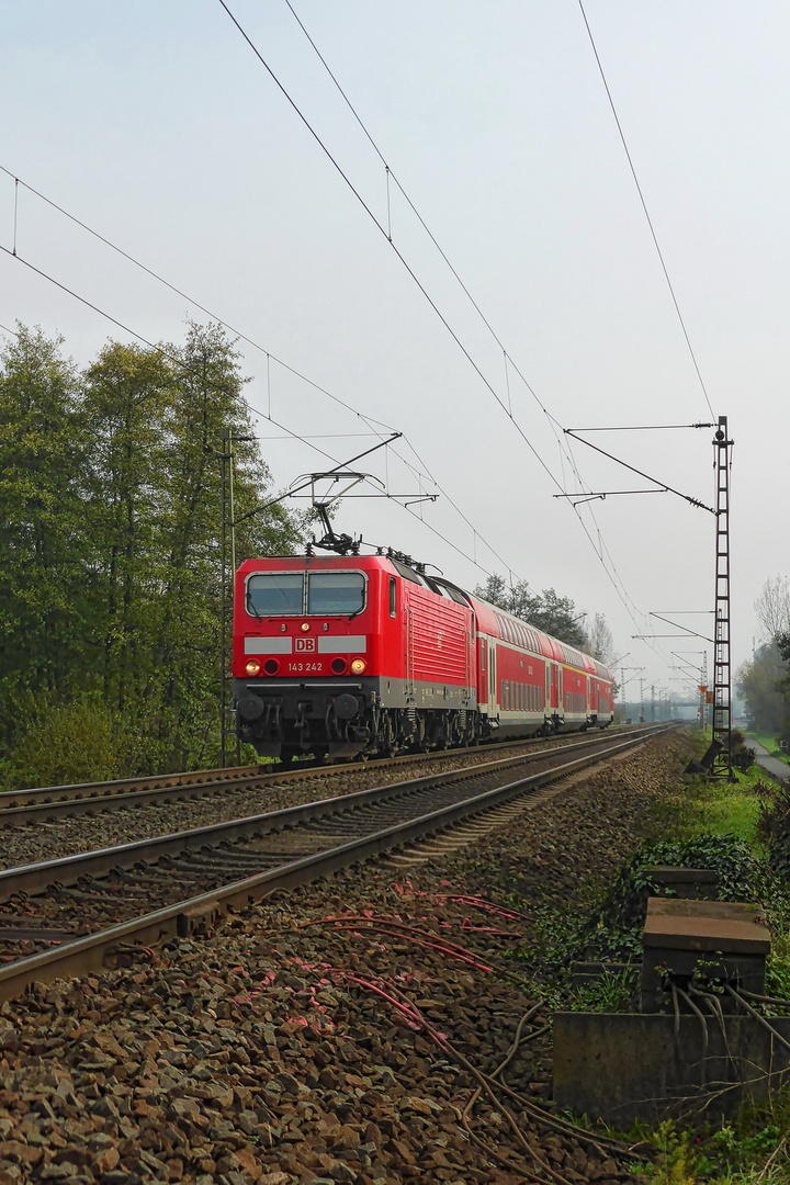 143 242 als RB75 nach Wiesbaden