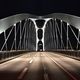 Osthafenbrcke Frankfurt am Main bei Nacht