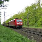 145 062-6 DB mit einem gem. Güterzug