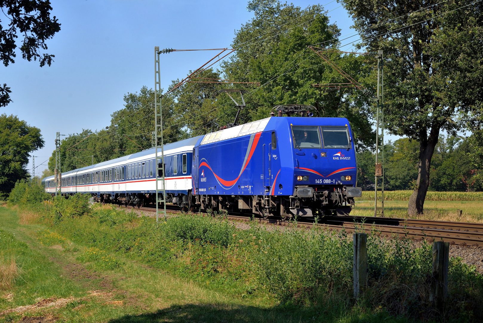 145 088-1 --SRI-- am 24.08.19 in Hamm Neustadt