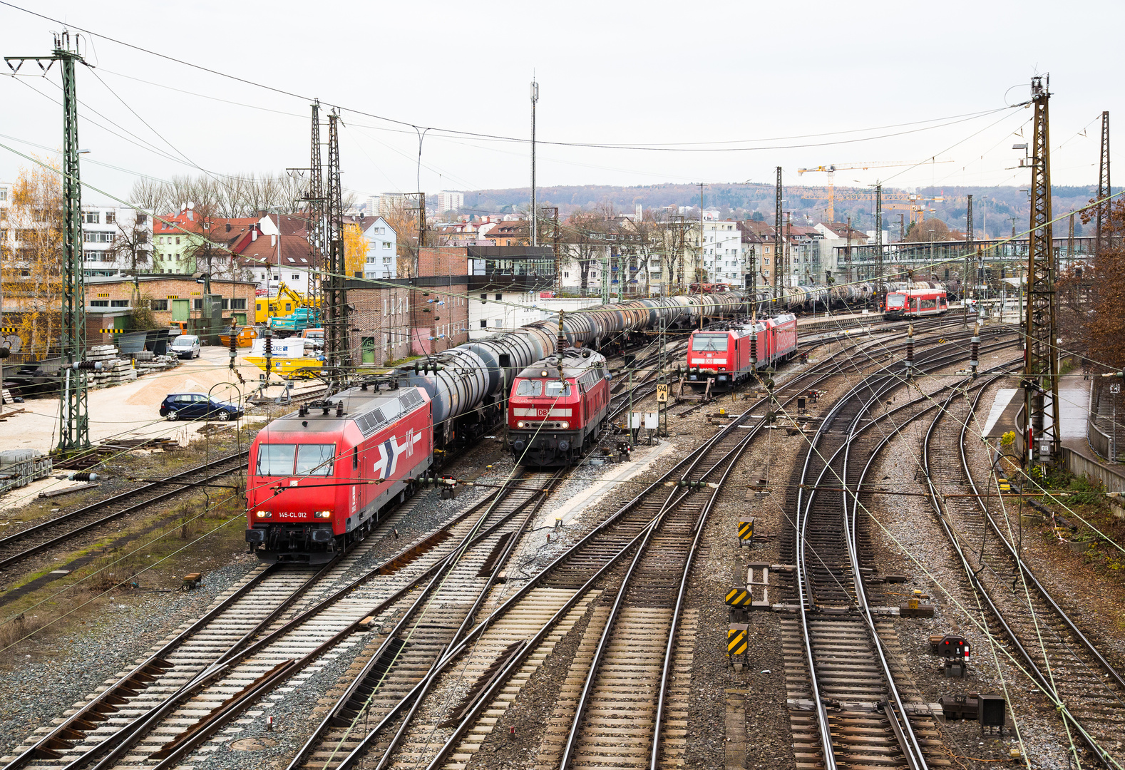 145-CL 012 passiert Ulm Hbf