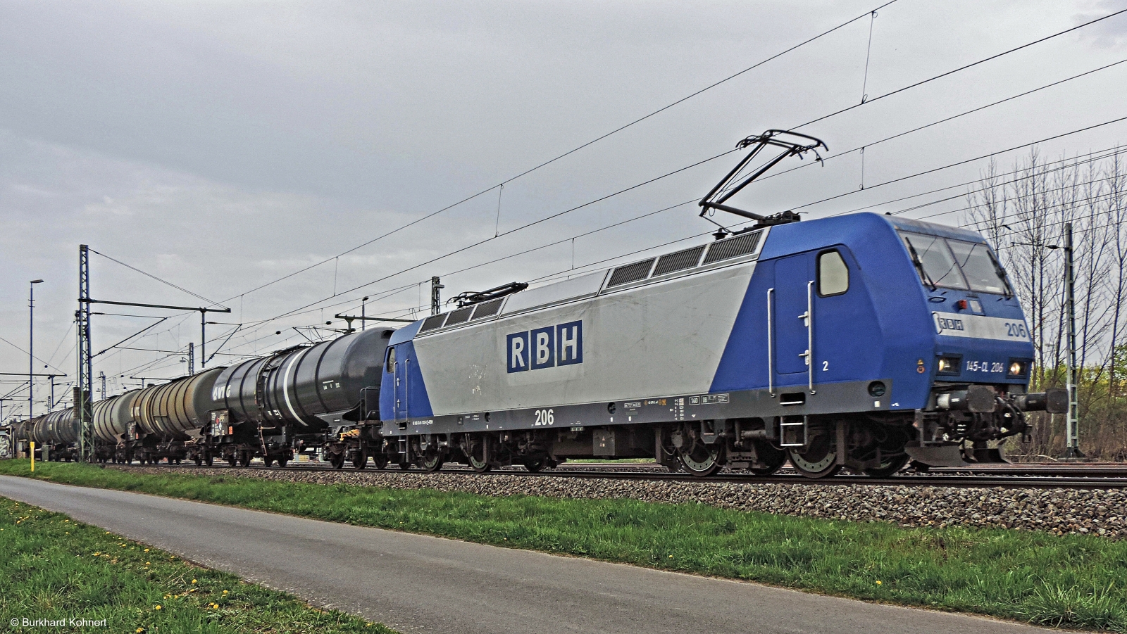 145-CL-206 RHB mit einem Kesselzug