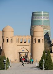 145 - Khiva - West Gate &amp; Kalta Minor