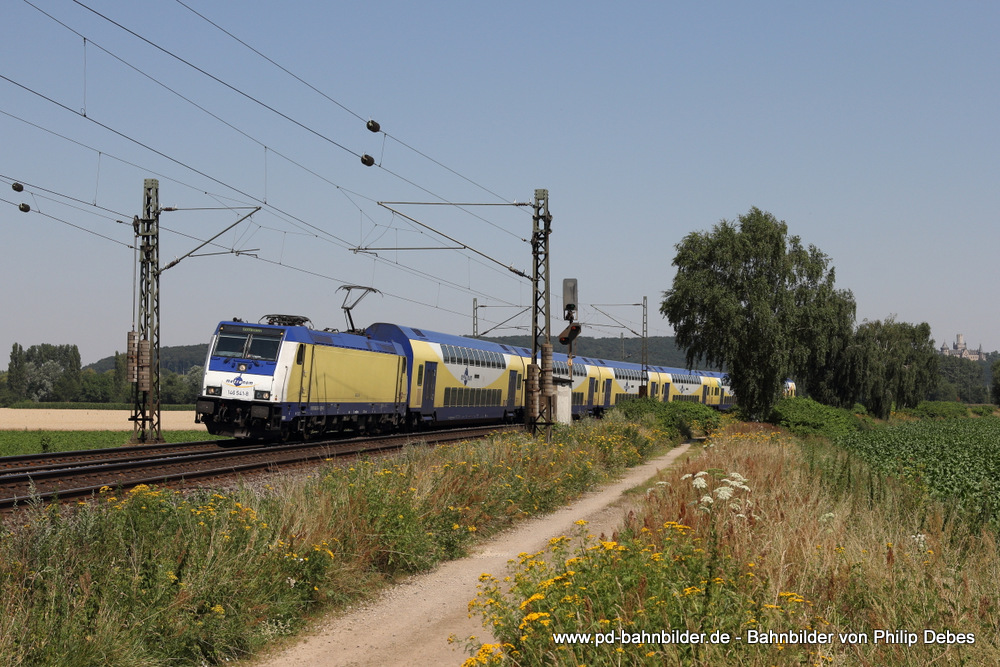 146 541-8 (Metronom) mit dem ME 82825