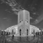 1473R-74+76 Casablanca  Moschee Hassan II SW Panorama