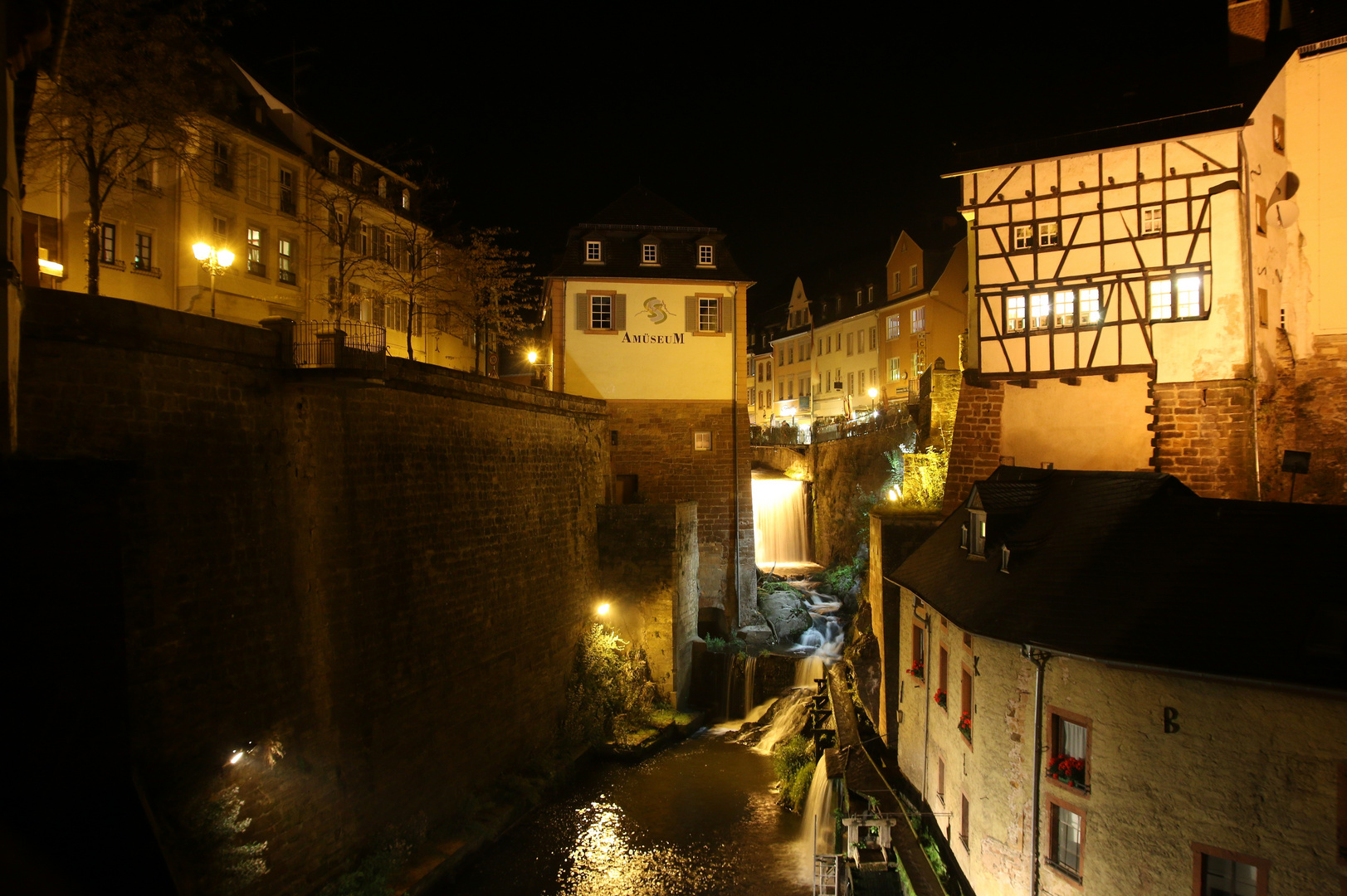 14765 ein schöner Abend in Saarburg