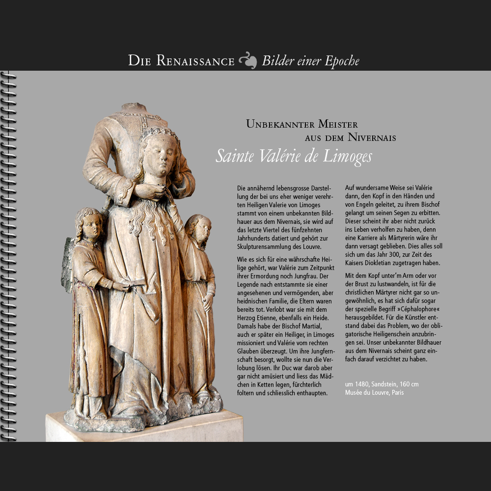 1480 • Sainte Valérie de Limoges Foto & Bild kunstfotografie & kultur, gemälde & skulpturen