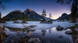 Abendstimmung am Hintersee von Martin M.