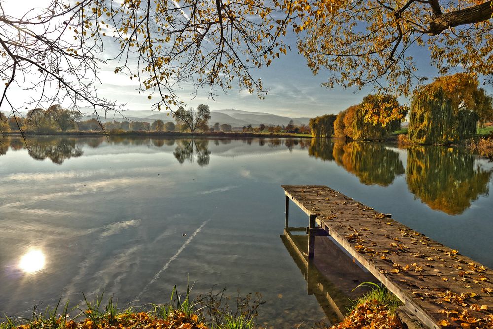 Herbststimmung am Reddeberteich von Torsten Grove