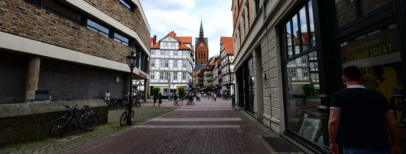 14mm von Hannovers Altstadt