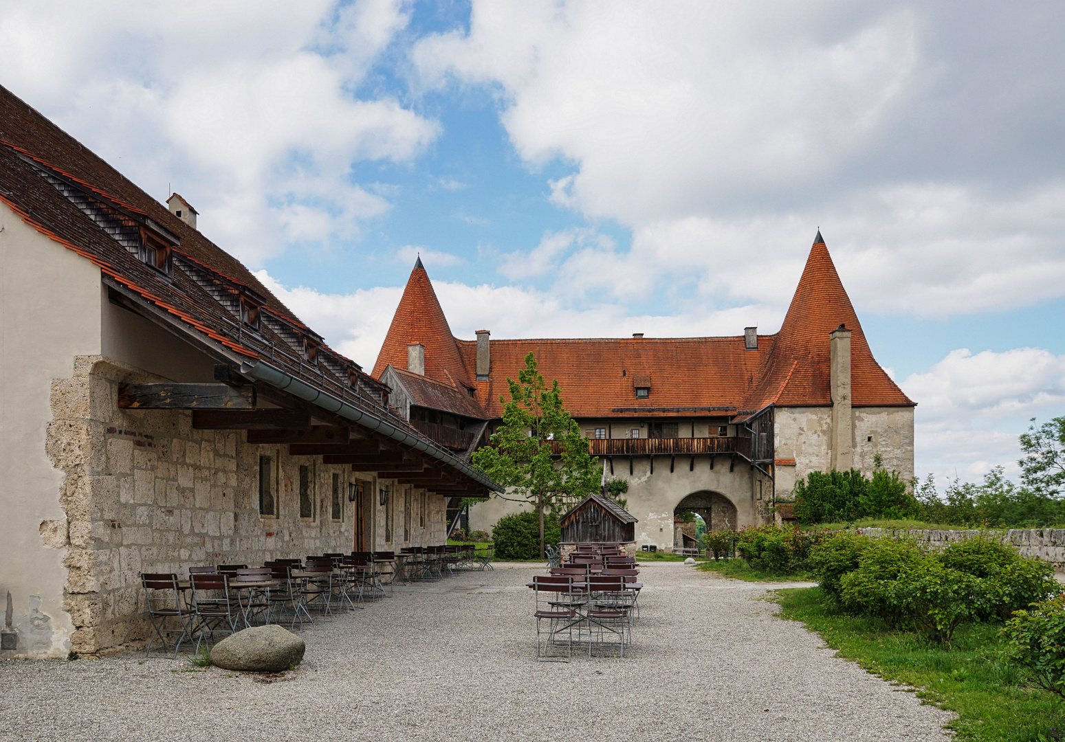 15. Biergarten im Hof