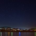 15. Feb. 2019, Sternennacht am Rhein/Lahnmündung