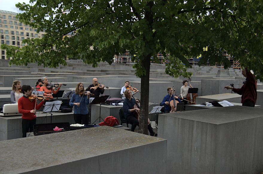 15 jahre Holocaust Denkmal in Berlin