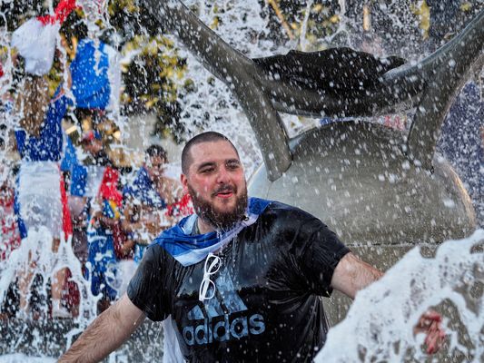 15 Juillet 2018, la France en bleu, blanc, rouge. -2-