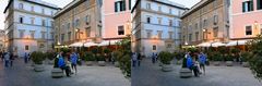 _ 15. Stadt Rom / PIAZZA DI S. CALISTO Trastevere / X View _