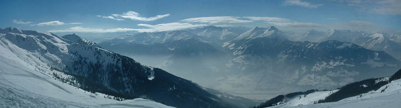 150 Grad Panorama vom Wiedersberger Horn 2128m / Alpbachtal in Tirol