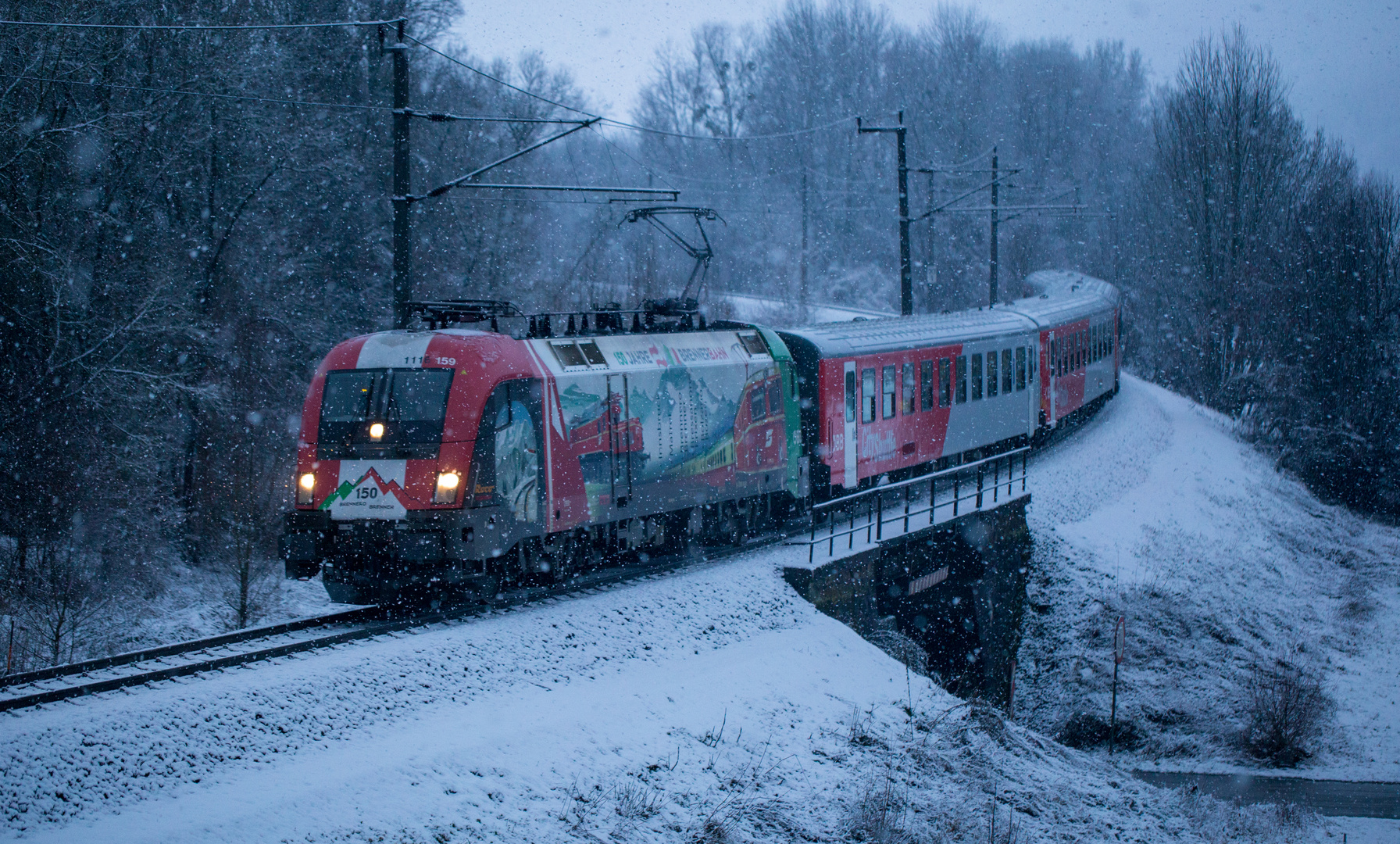 150 Jahre  Brennerbahn Lok