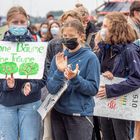 1500 Menschen beim Klimastreik von Fridays for Future in Rostock