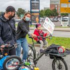 1500 Menschen beim Klimastreik von Fridays for Future in Rostock