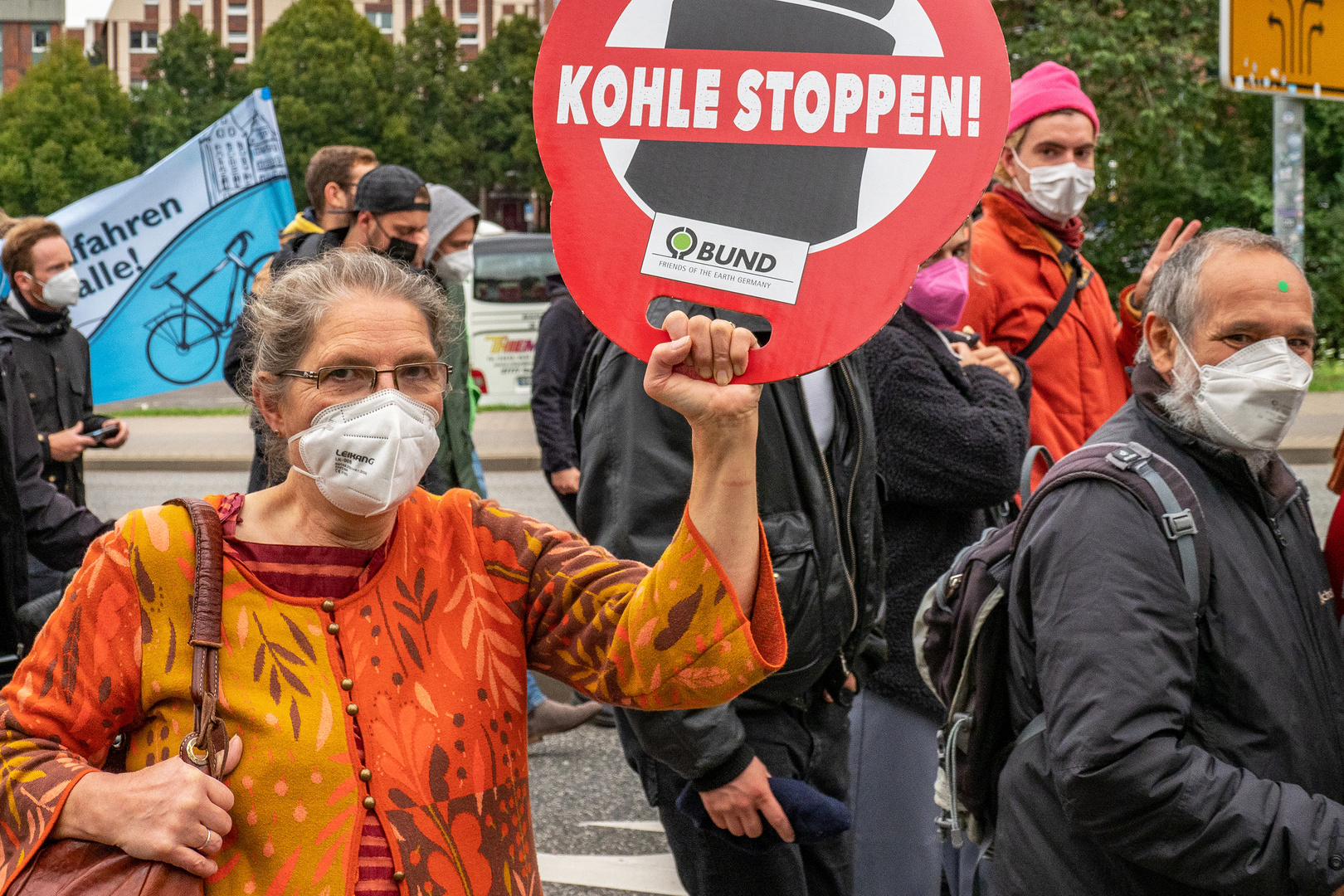 1500 Menschen beim Klimastreik von Fridays for Future in Rostock