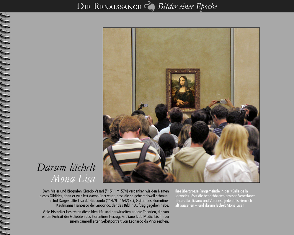 1503 • Darum lächelt Mona Lisa