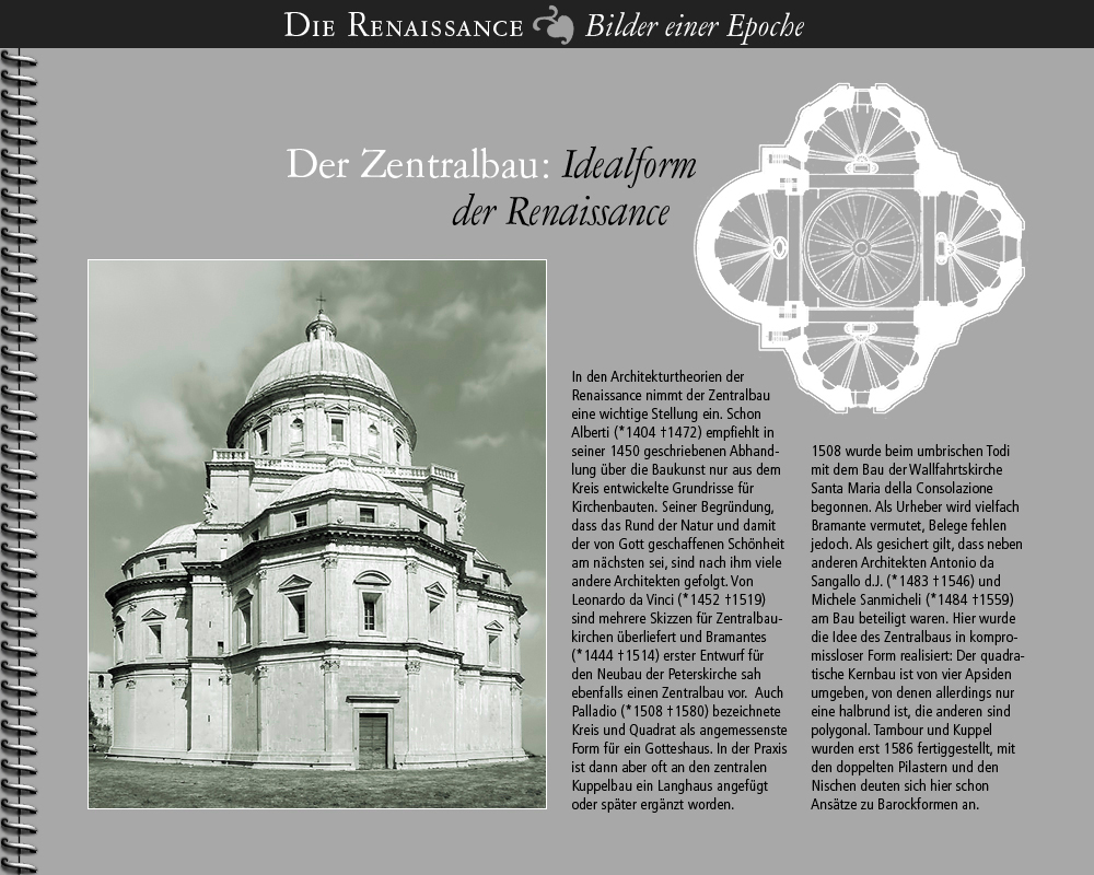 1508 • Der Zentralbau - Idealform der Renaissance