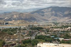 151 - Lhasa (Tibet) - View on Lhasa seen from Potala Palace