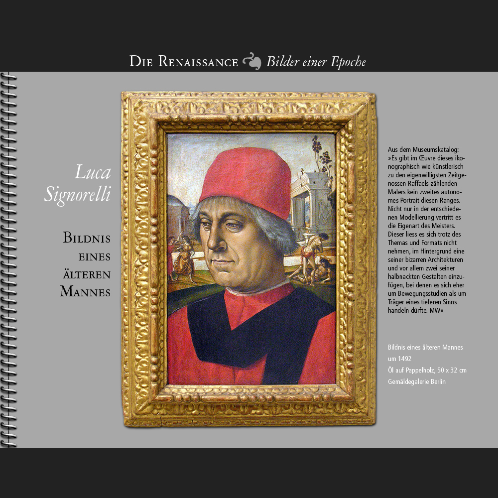 1512 • Luca Signorelli | Ein älterer Mann